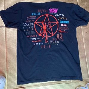 Rush Canadian tour merch